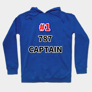 Number one 787 captain Hoodie